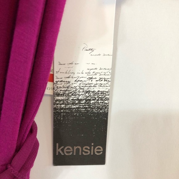 š„NEW!š„ Kensie Fuschia Chiffon Dress - Picture 4 of 8